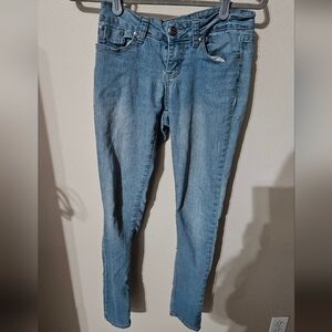 Zara Denim Blue Skinny Jeans